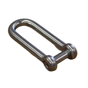 Shackles Caribenrs Clips: Long D Shackle 8mm with Allen Key Countersunk Pin