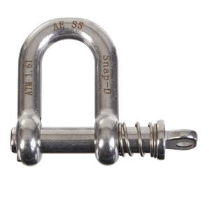 Shackles Caribenrs Clips: Snap-D D Shackle 10mm
