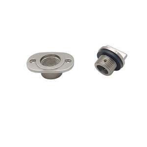 Stainless Steel Chrome Bung Plug with Washer 19mm