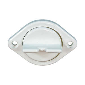 Bungs Plugs: Large Diameter Drain Bung Assembly White