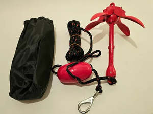 Ropes Lines: 1.5kg Painted Folding Anchor