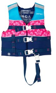 O'Brien Child Nylon Vest - Pink