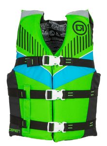 Life Jackets: O'Brien Youth Nylon Vest - Green