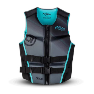 O'Brien Women's V-Back Vest - Aqua