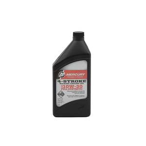 Oil Lube Grease: Mercury 10W-30 4-Stroke SAE Full Synthetic Marine Engine Oil - 946ml