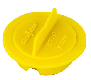 Tote Tanks Fititngs Fuel Treatment: Scepter Stopper for Jerry Cans 3 pack Yellow