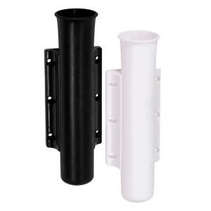 Fishing Rods: Rod Holder Plastic Side Mount - White