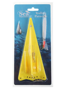 Sea Harvester Triangle Trolling Paravane Yellow