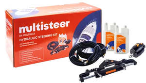 Steering: Multiflex Multisteer 350 Outboard Hydraulic Steering Kit  OH-350