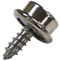 Self Tapping Screw Stud Brass/Nickel w/ Stainless Steel