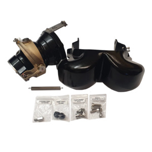 Jetboat: Powder Coated Sport Jet Trim Nozzle Complete Kit