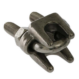 Deck Hardware: Stainless Steel BLA Wire Rope Grips