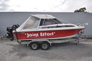 Boat Brokerage: 1993 Fi Glass Viscount - Factory Hardtop
