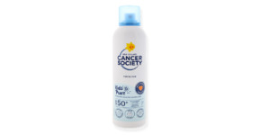 Sunscreen: Cancer Society SPF50+ Kids Pure Aerosol 175gm