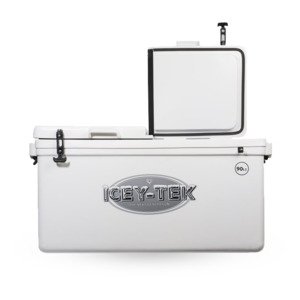 Drinkware: Icey-Tek 90L Chilly Bin Split Lid