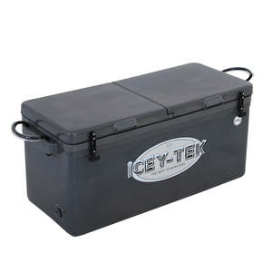 Drinkware: Icey-Tek 115L Chilly Bin Split Lid Right Hand Opening
