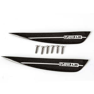 Water Sports Equipment: O'Brien Flank 1.35 Wakeboard Fin