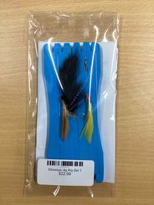 Silver eye jig rig set