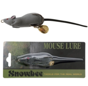 Fresh Water Lures: Snow bee mouse lure