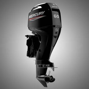 Mercury Engines: Mercury 60hp FourStroke 20" Shaft Command Thrust Outboard