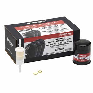Mercury Engines: Mercury 2.1L 75-115hp FourStroke 100 Hour Maintenance Kit