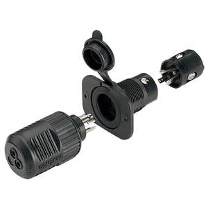 Electric Outboards: Marinco ConnectPro Trolling Motor Plug 3-Wire 40amp