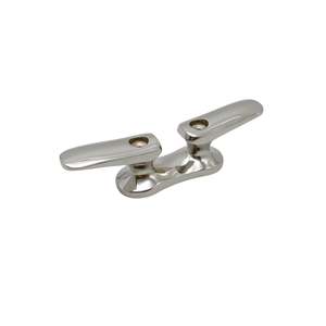 Deck Hardware 2: Cleat Open Top Stainless Steel 5"