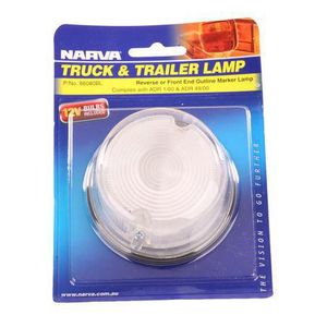 Trailer Electrical: Narva Front Marker Light Clear Incandescent - 86080BL