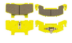 Trailer Electrical: DeeMaxx Yellow Ceramic Brake Pads x4