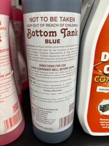 Rv Supplies: Bottom Tank Toilet Waste Treatment