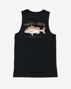 Salty Crew Snapper Regular Tank in Black