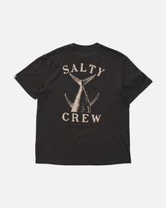Clothing Apparel: Salty Crew Vintage Tail Classic SS Tee in Black
