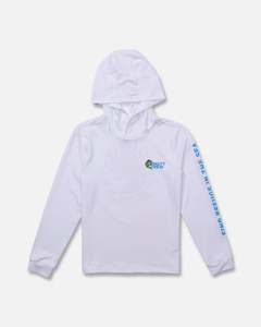 Clothing Apparel: Salty Crew Mahi Club Boys Sunshirt-White