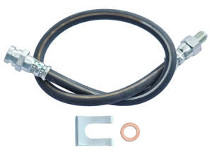Trailer Parts: Rubber Brake Hose Kit - 3/8" Male to 3/8" Female