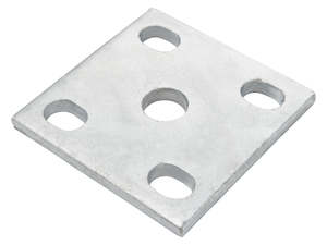 Trojan U-Bolt Multifit Glavanised Plate