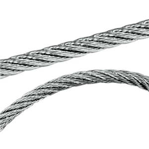 Sailing Rigging: 5mm 7×19 Galvanised Wire Rope - Price per Meter