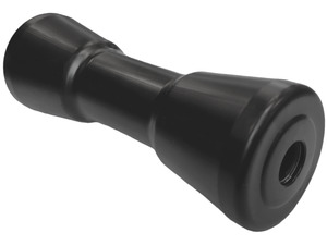 Trailer Parts: Boat Trailer Roller Tapered HD 21.5 Black
