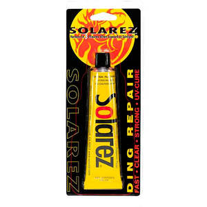 Adhesives: Solarez Polyester Resin UV Cure Surfboard Ding Repair - 30mls