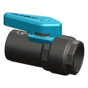 Plumbing: TruDesign Ball Valve ¾'' BSP Compact