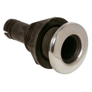 Skin Fitting with Stainless Cap 19mm