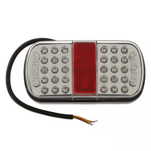 Trailparts LED Lamp 160x80mm 10-30V L/H 300mm Cable