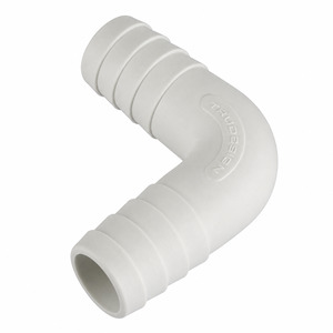 TruDesign 90 Degree Hose Elbow White 38mm