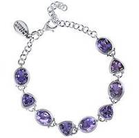 Earrings - Marion McKellow Jewellery: Petite Amethyst Teardrop Post Drop Earrings