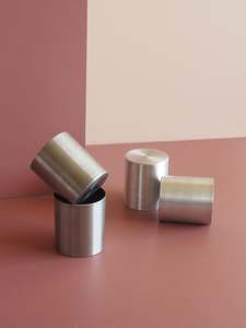 Artist Series Vases: Brushed Cylinders