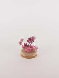 Dried Floral Mini Globe.