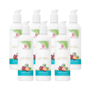 Retail: Reniu PRO Bundle Pack 7+ 1 FREE  Body Lotion 12oz Cherry Guava