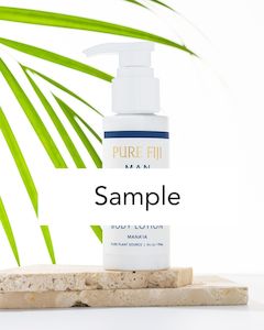 Pure Fiji Samples Testers: PF- MAN Body Lotion 30ml- Mana'ia- SPL