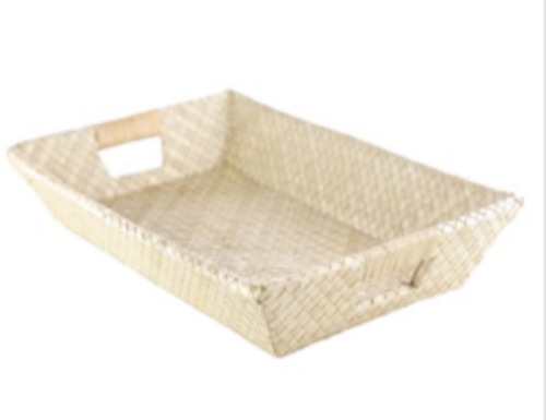 Pure Fiji Promotional: PF- Woven Bamboo Tray- Small- PRM