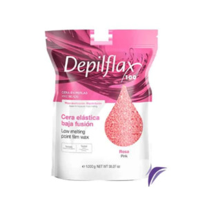 Depilflax: DP- Film Wax Pearls (1kg)- Pink- PRO