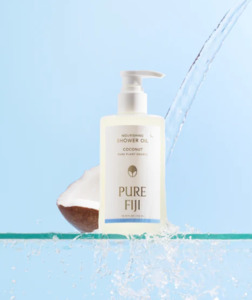 Pure Fiji: 🎁 PF- Nourishing Shower Oil 300ml- Coconut- RET (100% off)